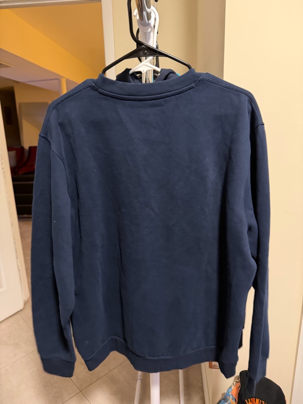 Seattle Kraken Navy Crewneck Sweatshirt - Picture 2 of 2
